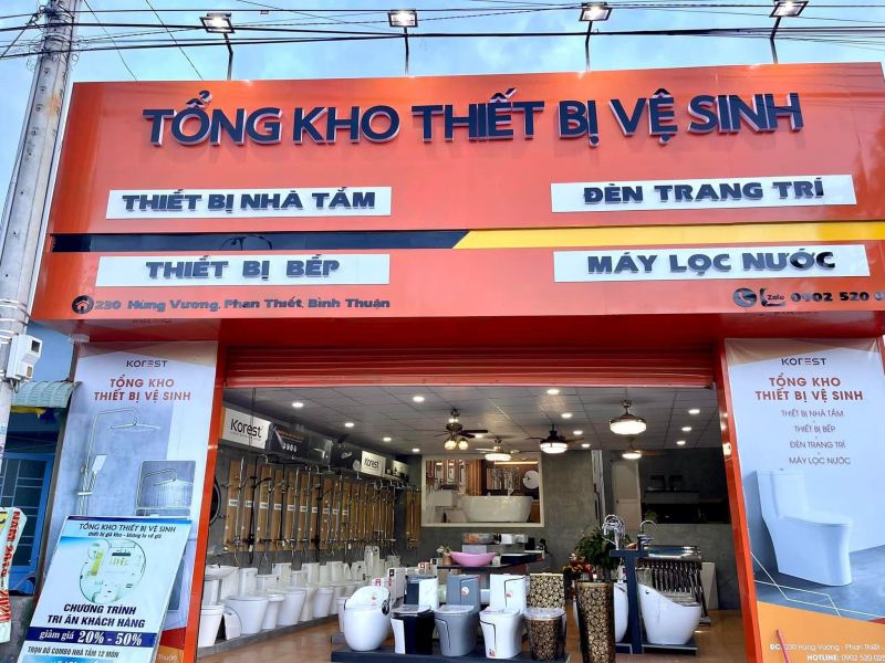 Tổng Kho Thiết Bị Vệ Sinh