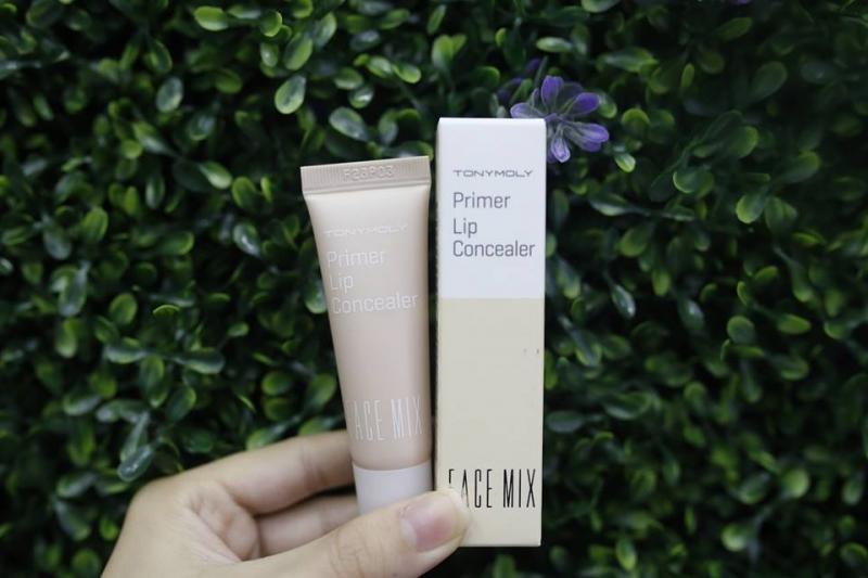 Tony Face Mix Primer Lip Concealer - Kem che khuyết điểm cho môi tốt nhất hiện nay