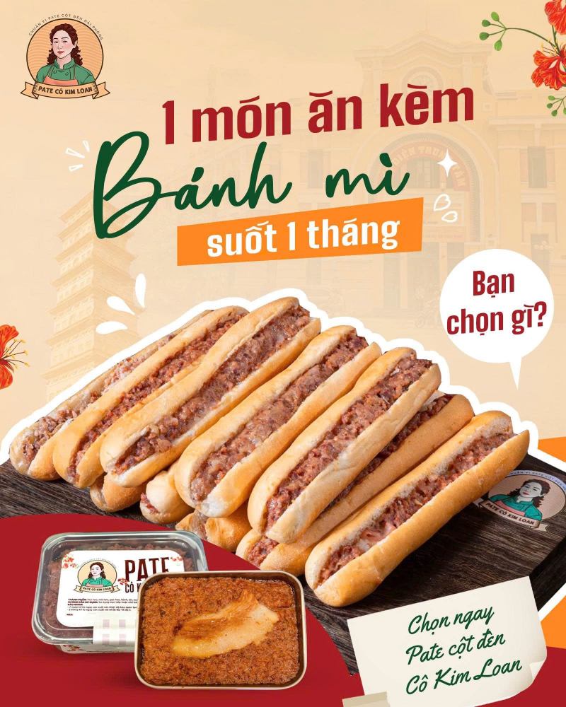 Pate Cột Đèn Cô Kim Loan