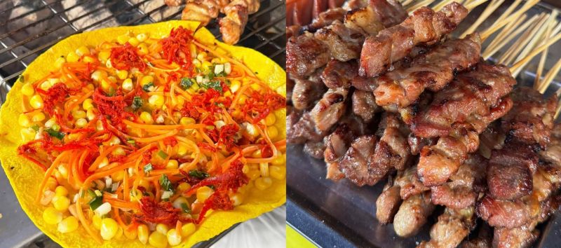 Bánh Tráng, Thịt Nướng