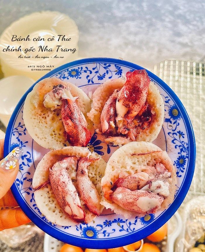 Bánh căn cô Thư - chính gốc Nha Trang