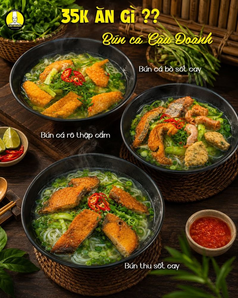 Bún Cá Cay Cậu Đoành