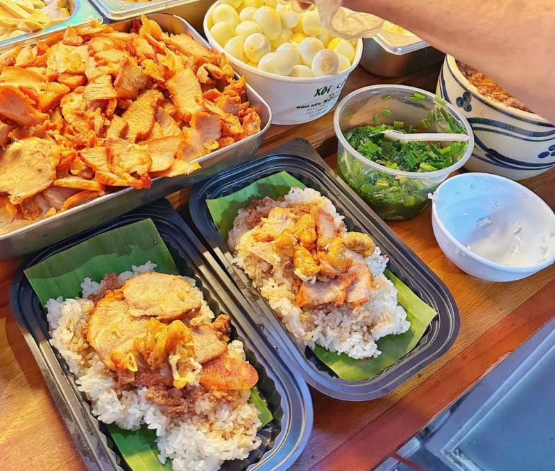 Xôi Mặn Cột Đèn