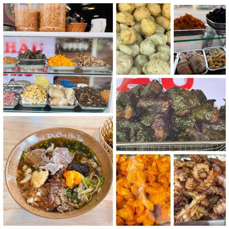 Bánh Đa Cua Hậu Tròn