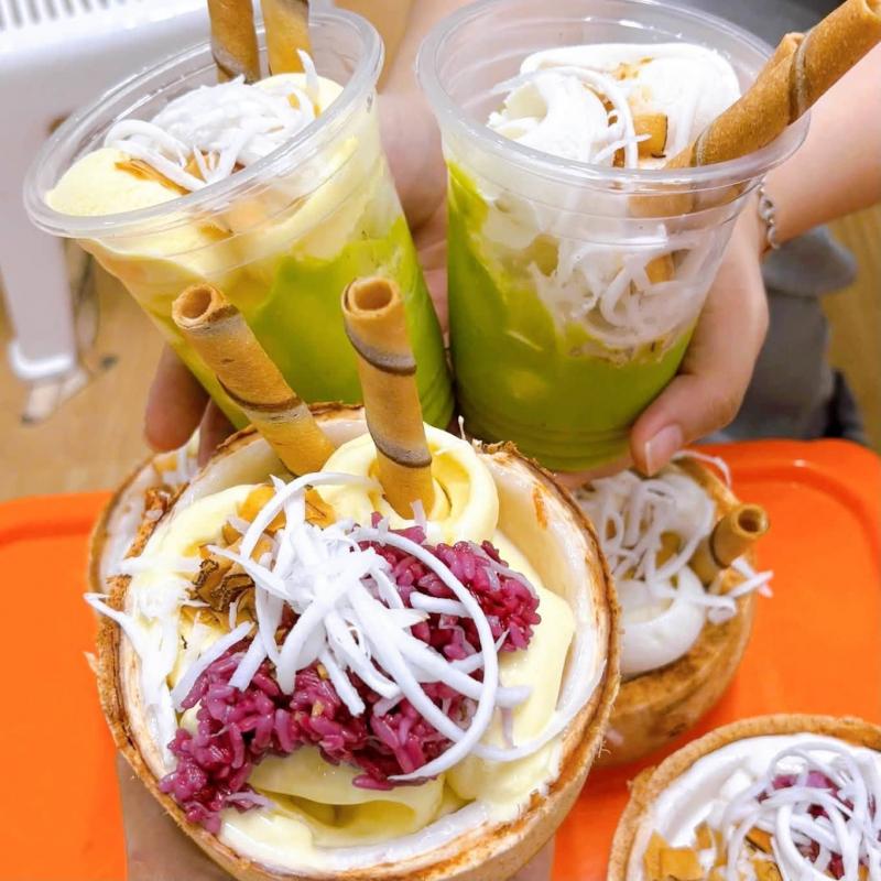 Kem Dừa Bà Dung