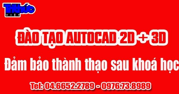 Trung tâm đào tạo autocad Tri Thức Việt