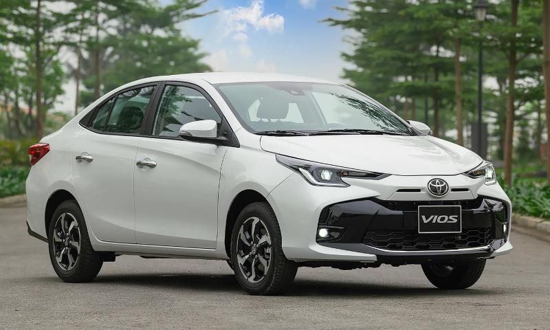 Toyota Vios đứng vị trí thứ 3 trong danh sách ô tô bán chạy nhất tháng 10