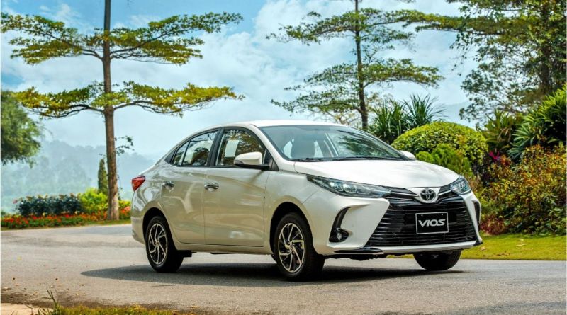 Toyota Vios đứng vị trí thứ 3 trong danh sách ô tô bán chạy nhất tháng 10