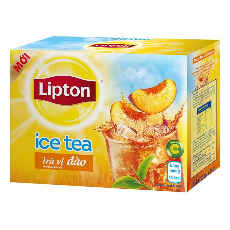 Trà Hòa Tan Lipton Ice vị đào