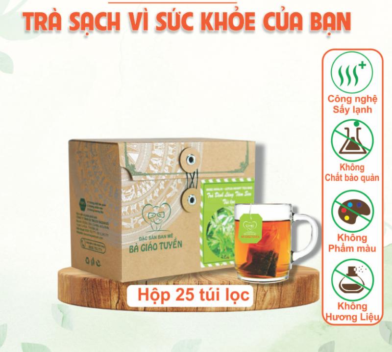 Trà đinh lăng tâm sen túi lọc Bà Giáo Tuyền