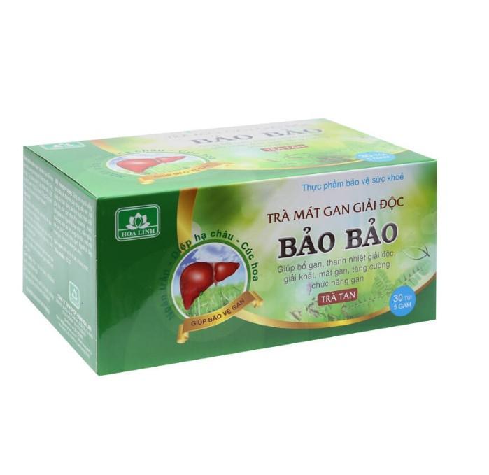 Trà giải độc gan Bảo Bảo - Thanh nhiệt, giải độc gan, hỗ trợ giải rượu bia