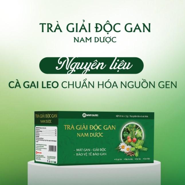 Trà giải độc gan Nam Dược