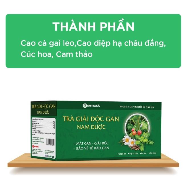 Trà giải độc gan Nam Dược