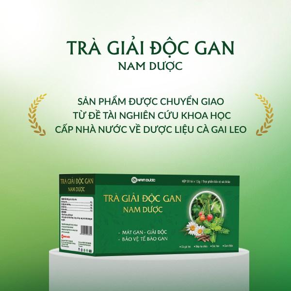 Trà giải độc gan Nam Dược