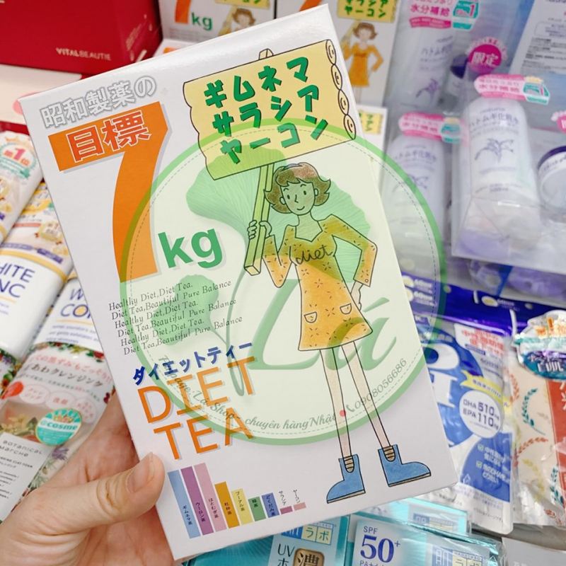 Trà giảm cân Nhật Bản Showa Seiyaku Diet Tea 7kg