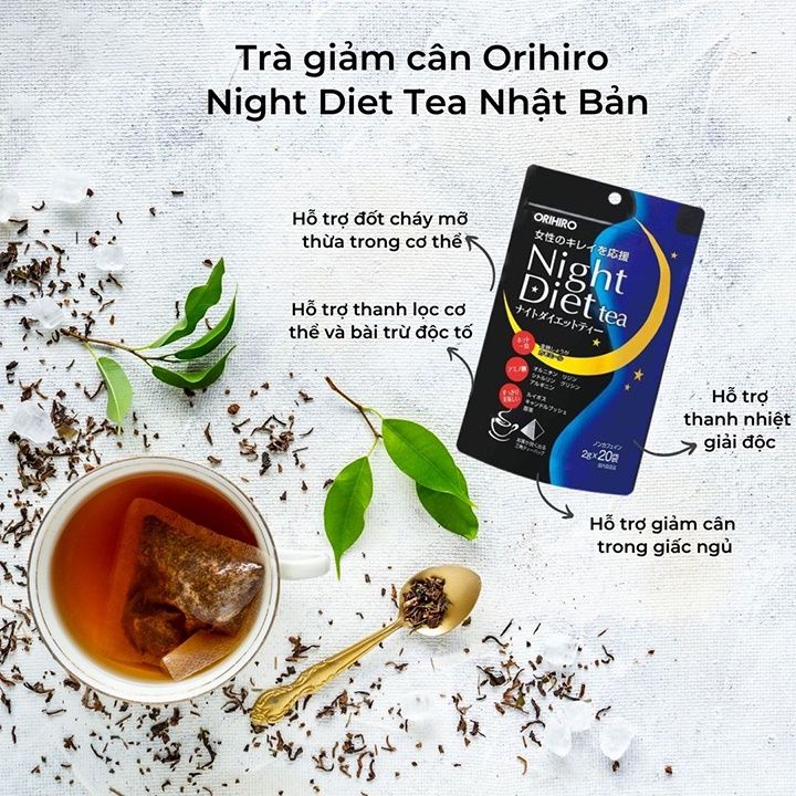 Trà giảm cân Orihiro Night Diet Tea