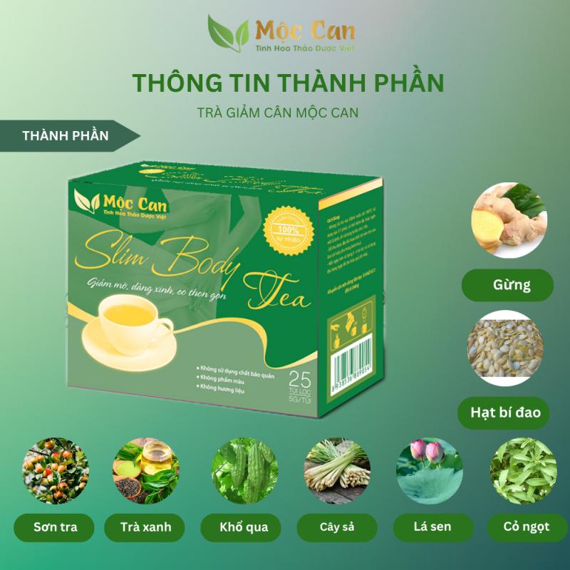 Trà giảm cân Slim Body Tea Mộc Can