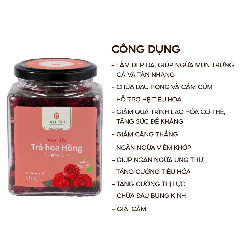 Trà hoa hồng cổ Hoa Lâm