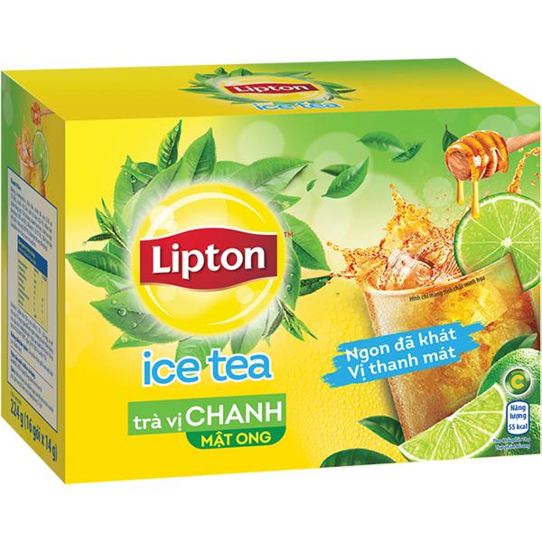 Trà hòa tan Lipton Ice Tea chanh, mật ong