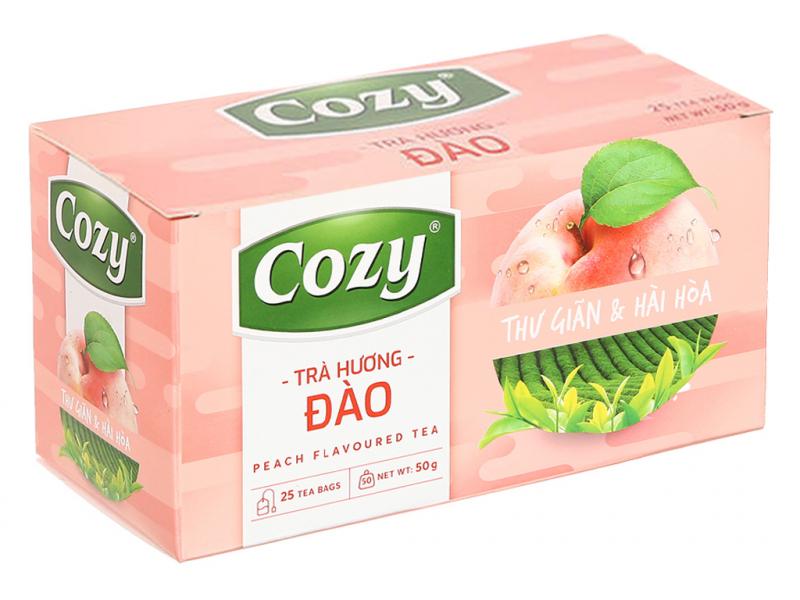 Trà hương đào túi lọc Cozy