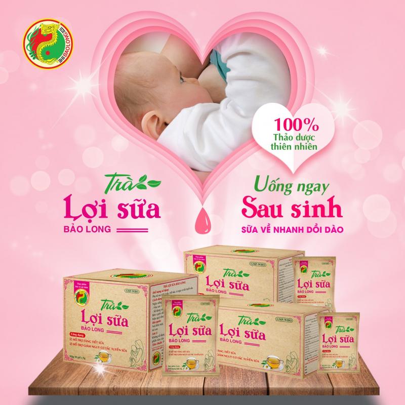 Trà lợi sữa Bảo Long (Humana Still tea) -  Hỗ trợ tăng tiết sữa cho mẹ sau sinh.