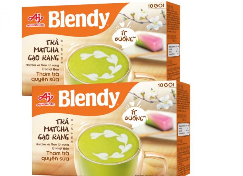 Trà matcha gạo rang Ajinomoto Blendy