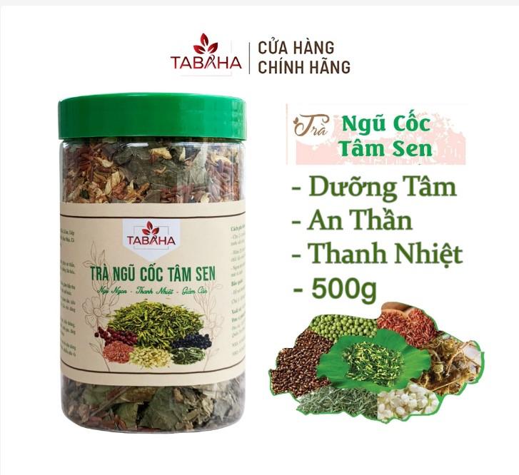 Trà ngũ cốc tâm sen Tabaha