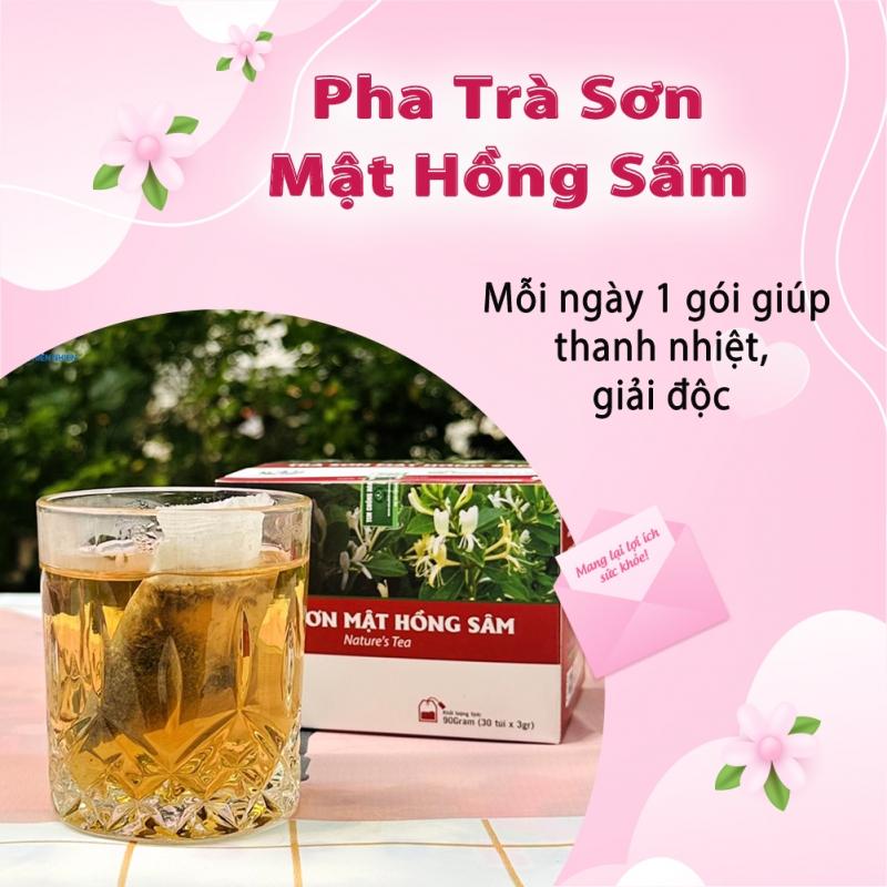 Trà sơn mật hồng sâm Siêu Thị Thiên Nhiên