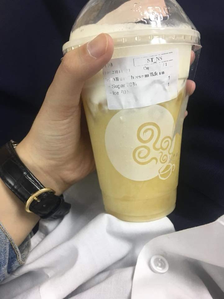 ﻿Trà sữa Alisan kem sữa Gongcha