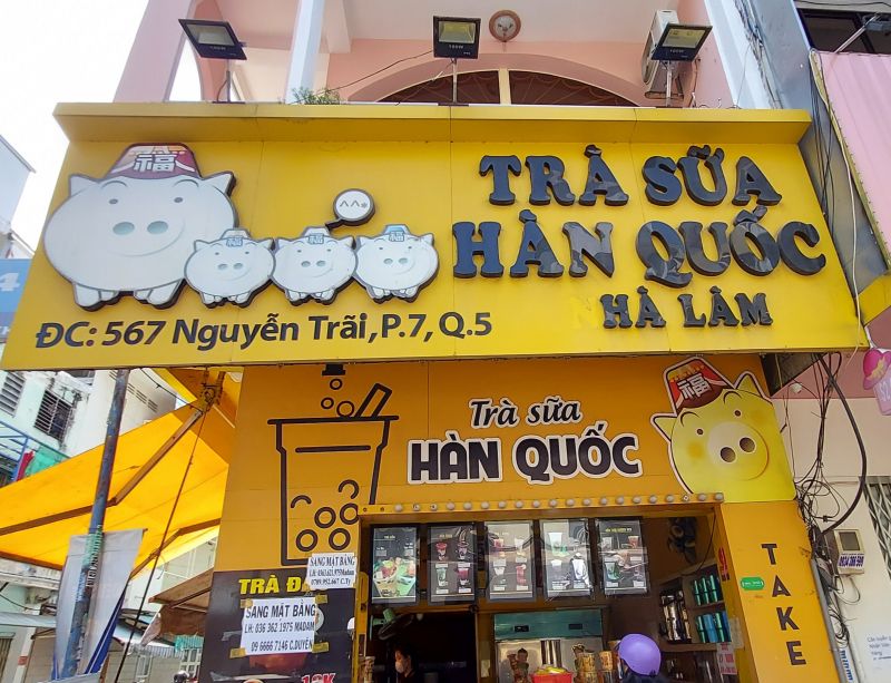 Trà sữa Hàn Quốc