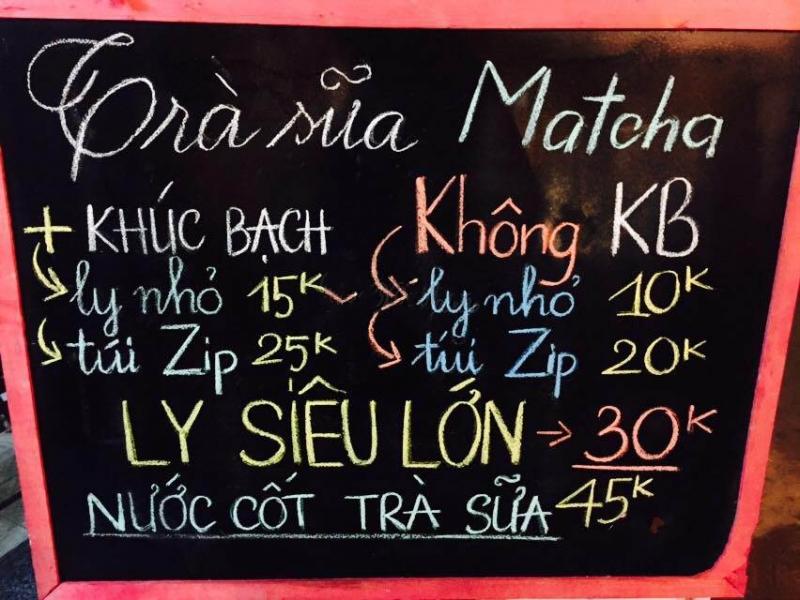 Trà Sữa Matcha J