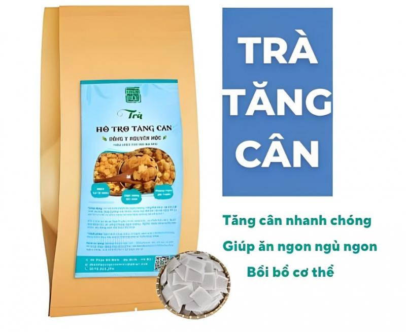 Trà tăng cân thảo dược túi lọc Nguyên Mộc cấp tốc 14 ngày