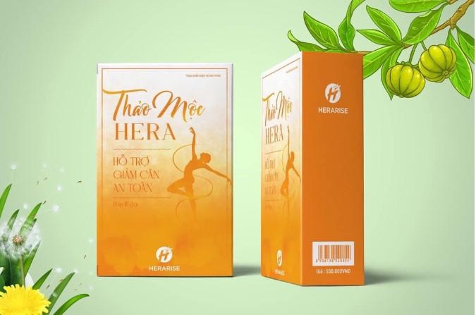 Trà thảo mộc giảm cân  Hera Plus