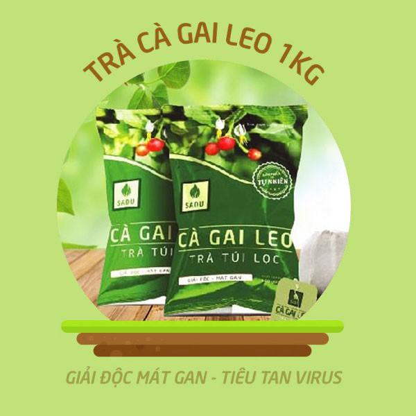 Trà túi lọc Cà Gai Leo Sadu 250g - Hỗ trợ bảo vệ lá Gan cho cả gia đình bạn