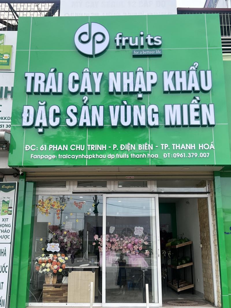 Trái cây nhập khẩu DP Fruits Thanh Hóa