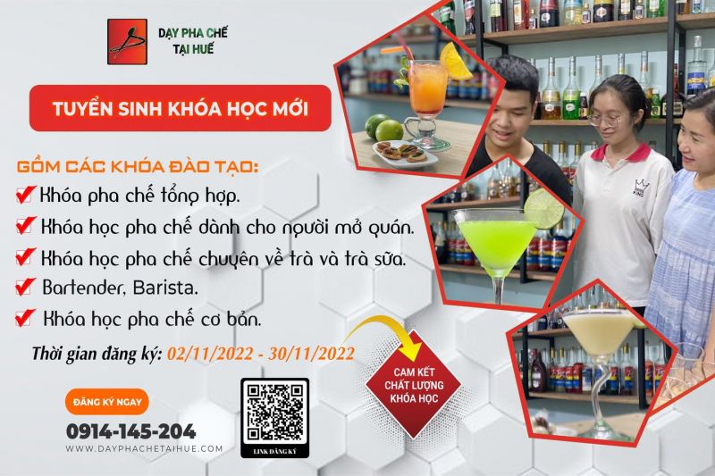 Dạy Pha Chế Tại Huế - Winwin Bar