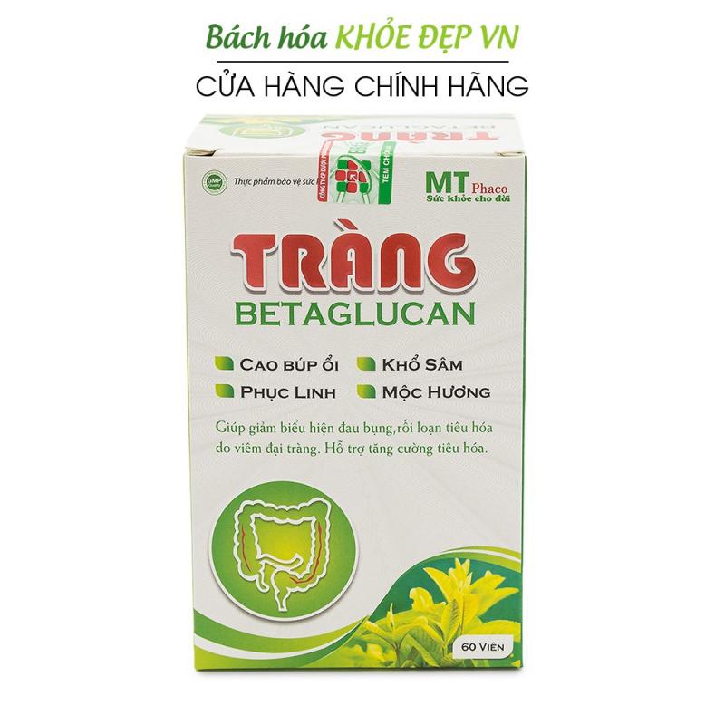 Tràng Betaglucan MT Pharco thảo dược giảm viêm đau đại tràng