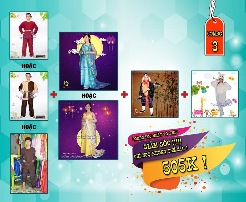 Trang Phục Biểu Diễn HOA MAI