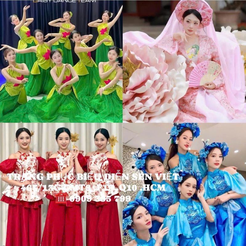 Trang Phục Biểu Diễn SEN VIỆT