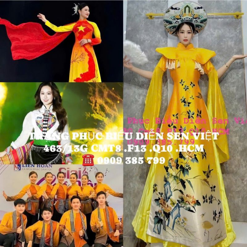 Trang Phục Biểu Diễn SEN VIỆT