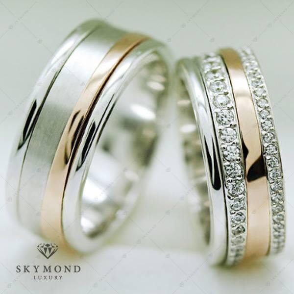 Nhẫn cưới Skymond Luxury đa dạng về kiểu dáng