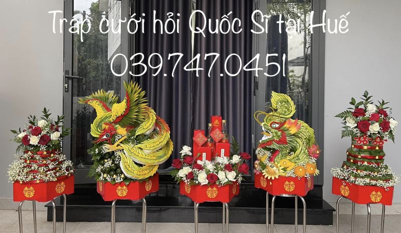 Tráp cưới hỏi Quốc Sĩ