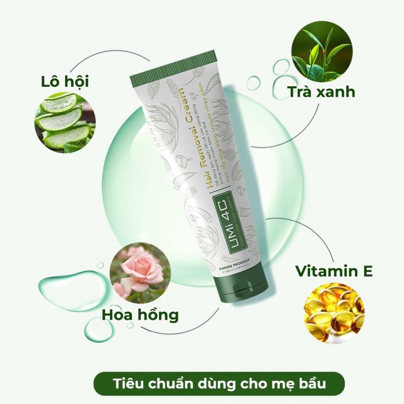 Triệt lông Bikini vùng kín vĩnh viễn Umiha Organic