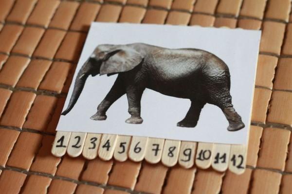 Đánh số thứ tự cho các que kem