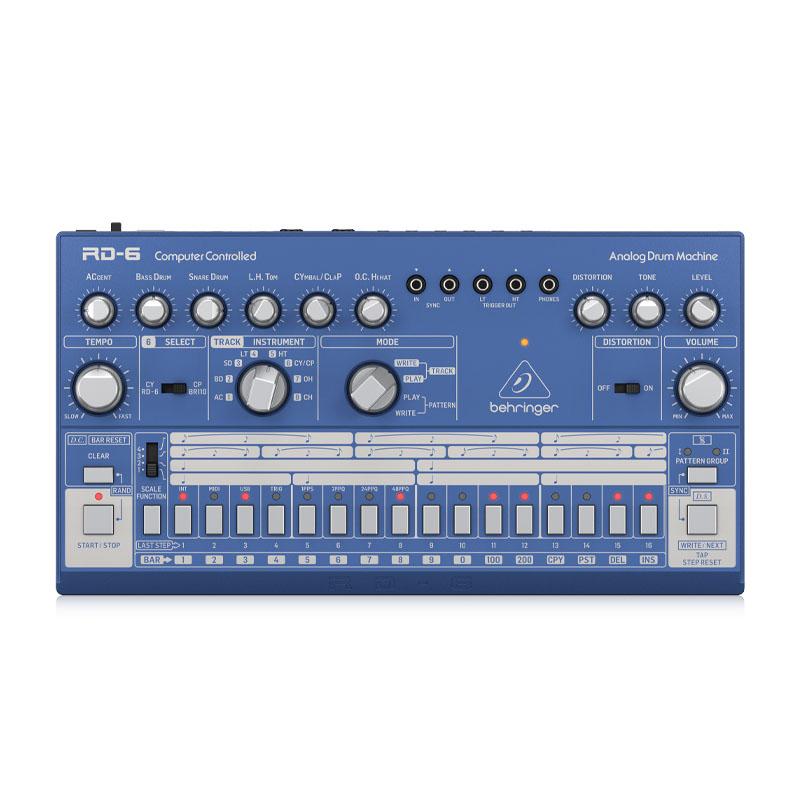 Trống điện tử Behringer RD-6-BU - Drum Machines Behringer