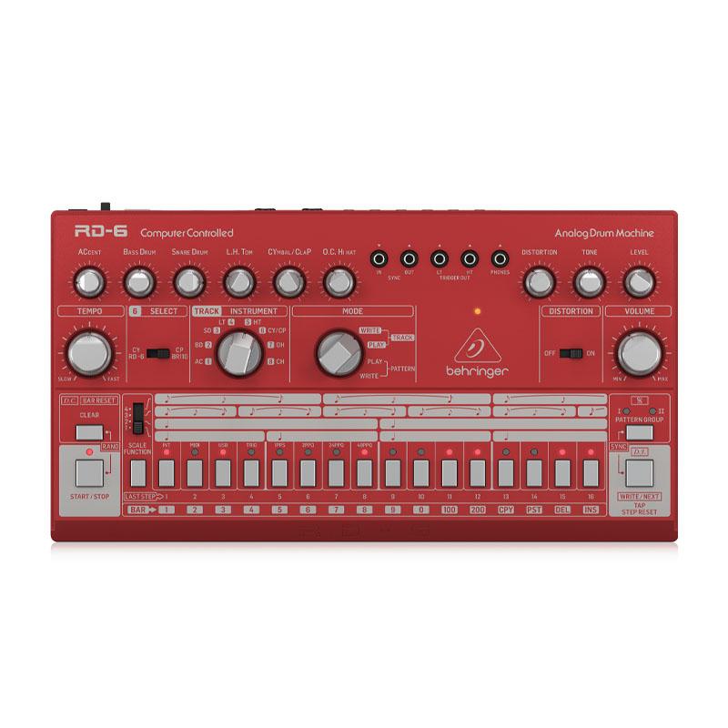 Trống điện tư Behringer RD-6-RD - Drum Machines Behringer