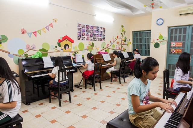 Top 12 trung tâm dạy âm nhạc lớn nhất ở TP. Hồ Chí Minh