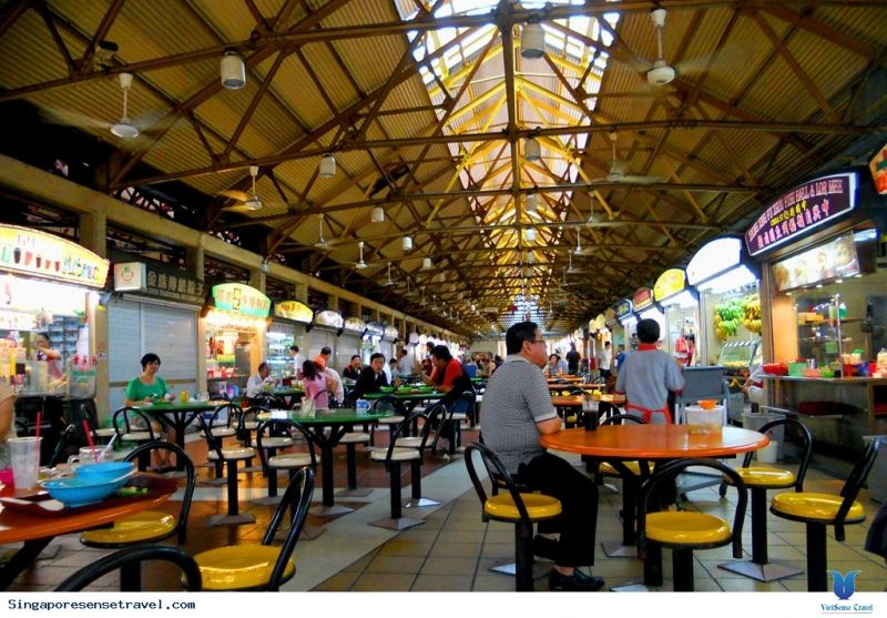 Trung tâm ẩm thực Maxwell Road Hawker