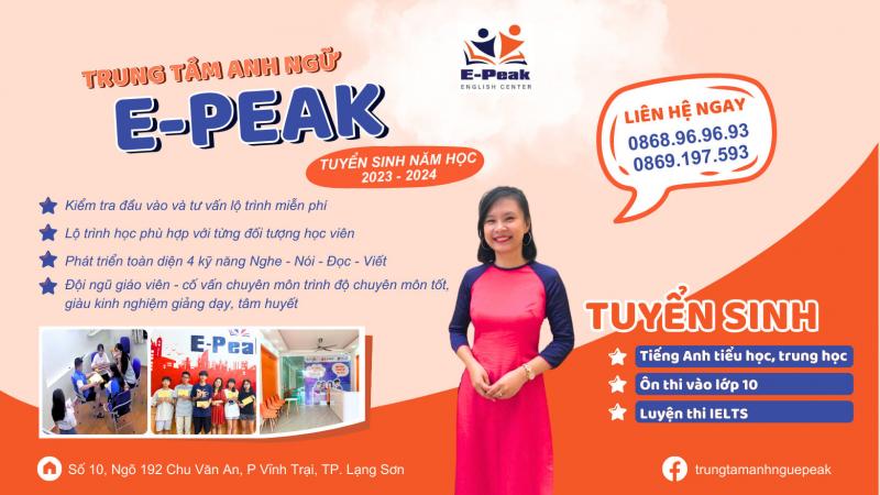 Trung tâm Anh Ngữ E - PEAK Lạng Sơn