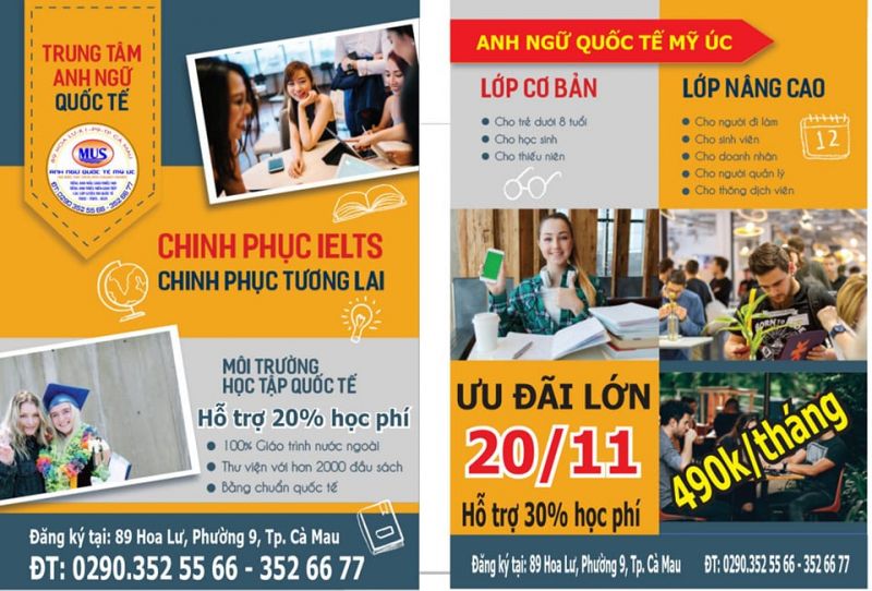 Trung tâm Anh Ngữ Mỹ Úc